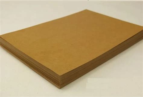 I'MFINE,High quality A4 Brown Kraft Paper Paperboard Cardboard Card Blank 200gsm 250gsm 300gsm ...