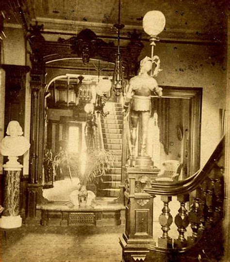 Foyer 1870's | Victorian interiors, Victorian house interiors, Victorian parlor