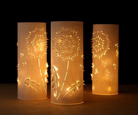 Make Paper Lanterns Inspired by Dandelions- A Piece Of Rainbow