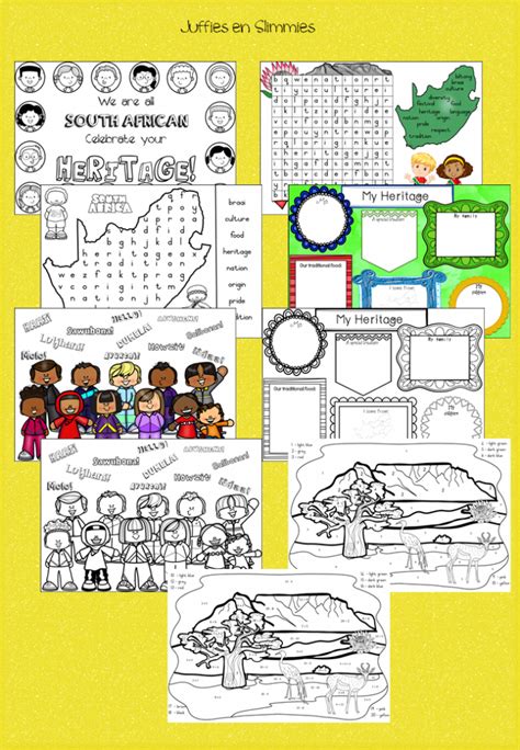 Heritage Day Activity Book – Juffies & Slimmies