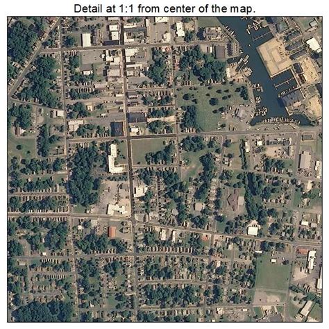 Aerial Photography Map of Cambridge, MD Maryland