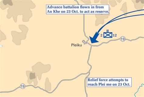 Ia Drang Valley Opening Moves Battle Map – Battle Archives