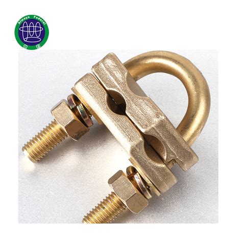 China High Quality Grounding Connection U Bolt Rod Clamp Manufacturer ...