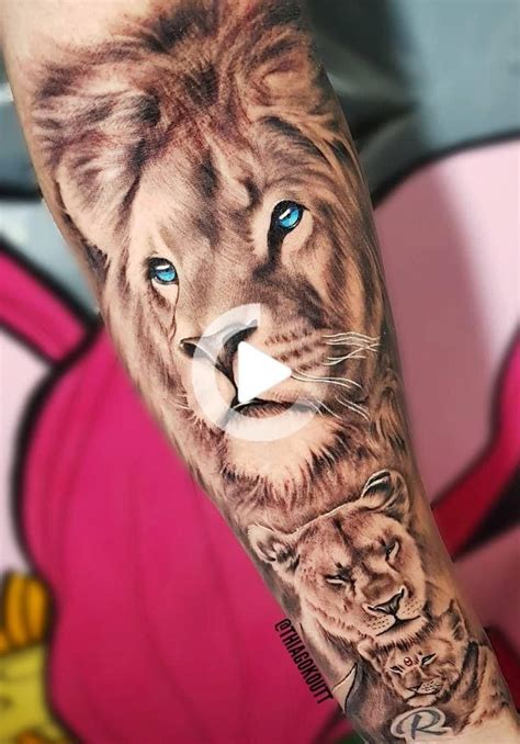 50 Eye-Catching Lion Tattoos That’ll Make You Want To Get Inked in 2020 | Lion head tattoos ...