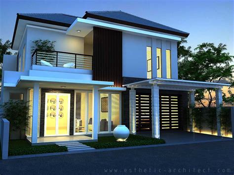 Gambar Rumah Minimalis Modern 2 Lantai Hook - Desain | Interior ...