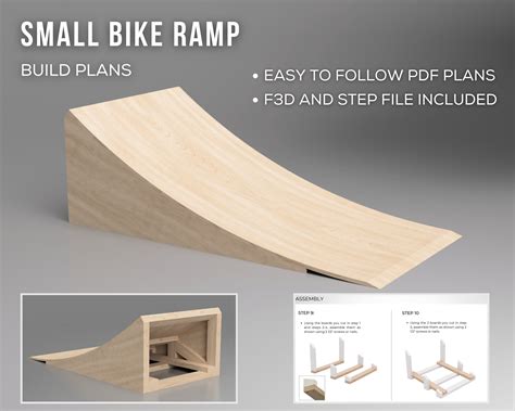 Small Bike Ramp Build Plans Instant PDF Download DIY - Etsy