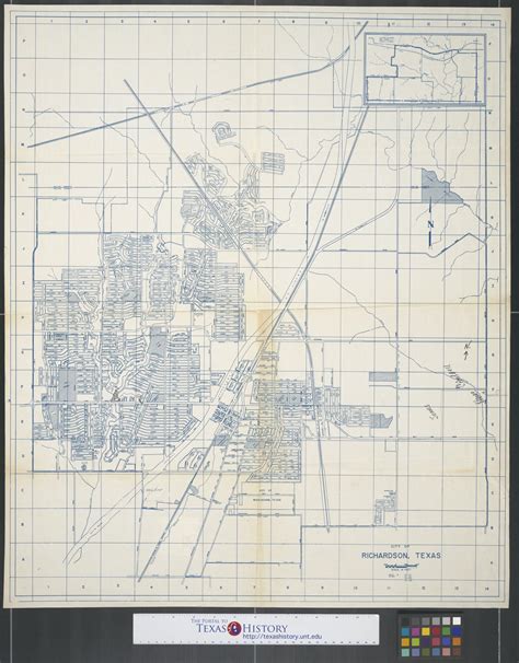 [Map of] City of Richardson, Texas - Side 1 of 2 - The Portal to Texas ...