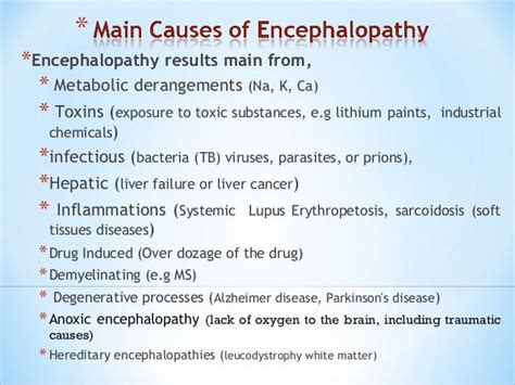 Encephalopathy with EEG based Grading