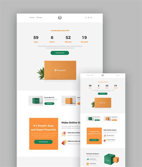 Html5 Landing Page Template