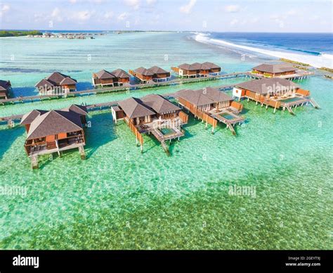 Nice white beach in island Maldives Stock Photo - Alamy