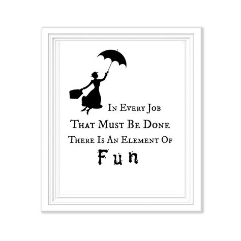 Mary Poppins Quote Printable Instant Download