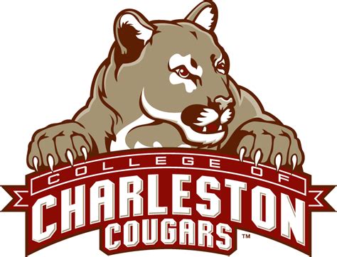 College of Charleston Cougars Primary Logo - NCAA Division I (a-c) (NCAA a-c) - Chris Creamer's ...