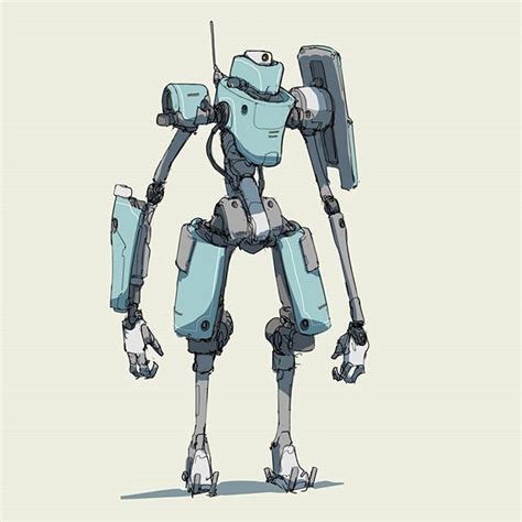 196 2016 just standing around... #mech #mecha #robot #sketch # ...