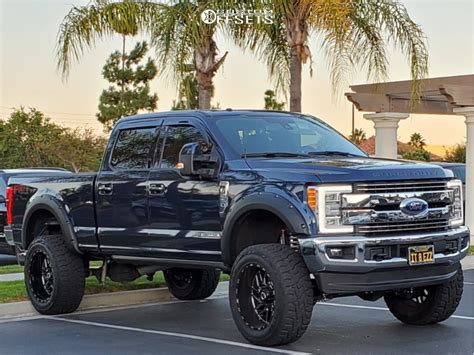 2018 Ford F-250 Super Duty TIS 544bm Rough Country Suspension Lift 7" | Custom Offsets