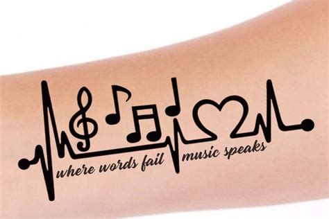 Top more than 75 music is life tattoo designs best - 3tdesign.edu.vn