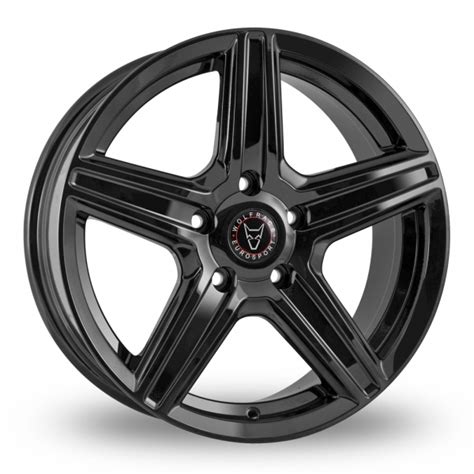 Wolfrace Scorpio Black 17" Alloy Wheels - Wheelbase