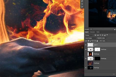 How to Create Realistic Fire in Photoshop - PHLEARN