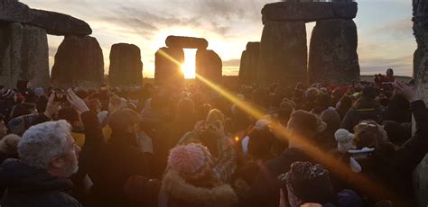 Stonehenge Winter Solstice Celebrations 2023. Managed Open Access ...