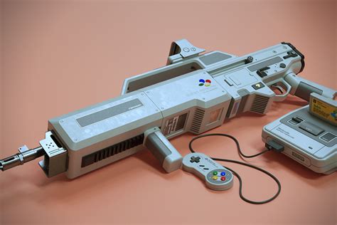 Nintendo Super Famicom Light Gun Concept | HiConsumption