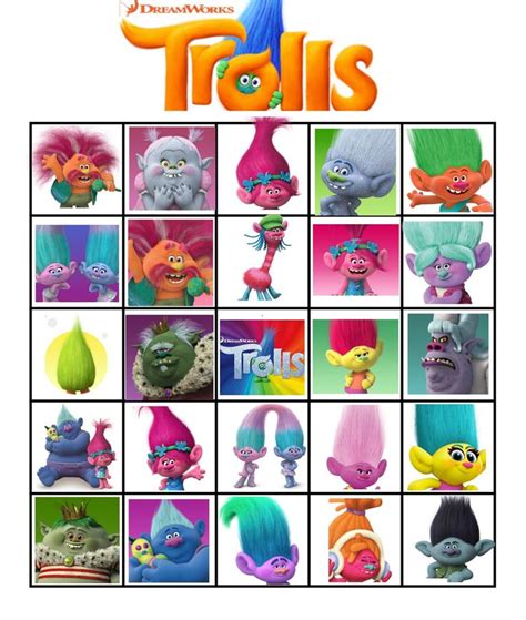 trolls movie 2016 party games | learning | Pinterest | Movies, Game and ...