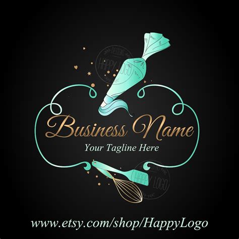 Bakery Logo, Custom Logo Design, Cooking Logo, Branding Kit ...