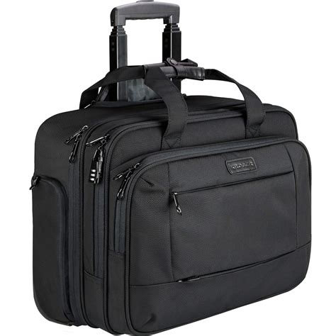 Buy KROSER Rolling Laptop Briefcase Premium Wheeled Laptop Bag Fits Up to 17.3 Inch Laptop Water ...