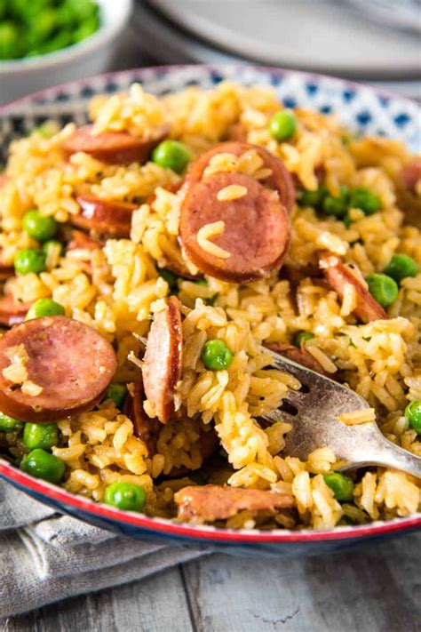 Easy Instant Pot Sausage and Rice (Recipe + Video) - Adventures of Mel