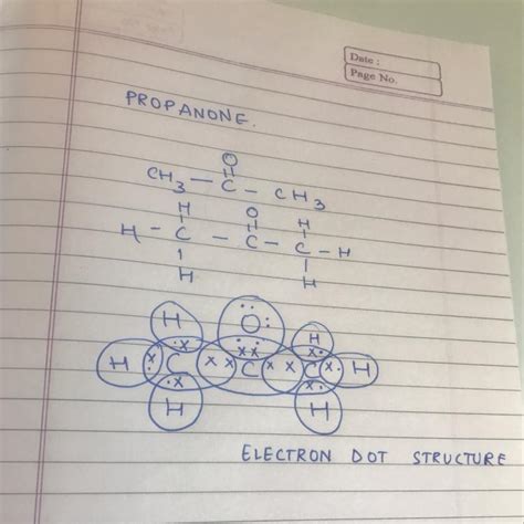 Propanone Lewis Structure