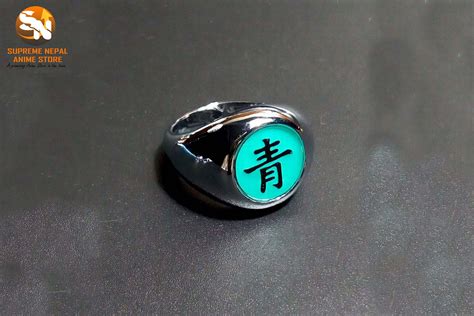 Naruto Akatsuki Ring Green – Anime Store