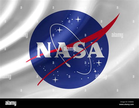 Nasa logo flag symbol hi-res stock photography and images - Alamy