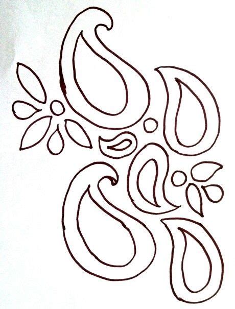 paisley stencil templates | Another paisley stencil | Stencils Stencil Templates, Stencil ...