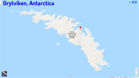 Grytviken Map - Antarctica