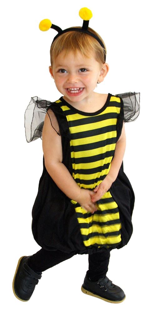 Baby Kids Bumblebee Halloween Costumes Role Play Toddlers Cosplay Party Jumpsuit Small *** You ...