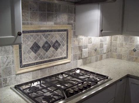 Silver Travertine 4x4" tile … | Kitchen backsplash designs, Kitchen tiles backsplash, Trendy ...