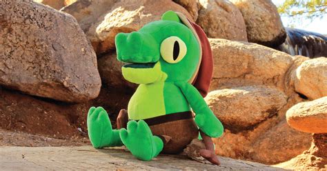 Introducing a Lil Gator plush! But not just any lil gator plush - Fangamer