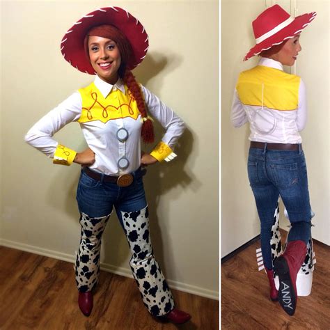 Went all out this year and made my own DIY Jessie The Cowgirl costume from Toy Story 2!! I hand ...