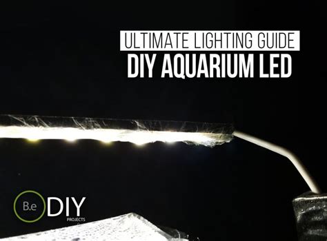 Ultimate DIY LED Aquarium Lighting Setup For Cheap! - Bantam.Earth