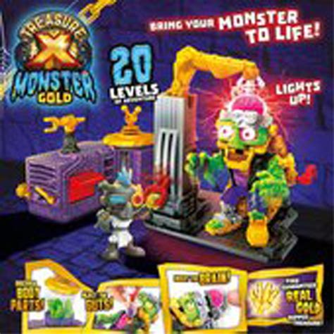 Treasure X Monster Gold Mega Monster Lab | Toys | Toy Street UK