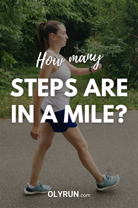 How Many Steps Are In A Mile? | OLYRUN