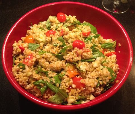 Freekeh Salad - LOVE-the secret ingredient