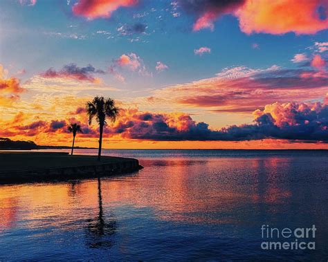 Sunset in Miramar Beach Photograph by Nick Zelinsky Jr - Fine Art America