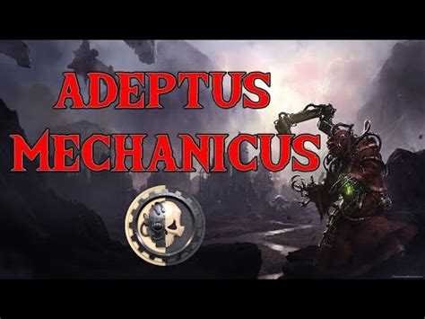 Adeptus Mechanicus Warhammer Lore Español - YouTube