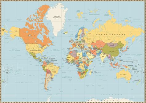 Planisferio Mercator