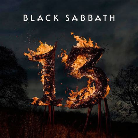 Burning Effigy Album Cover for New Black Sabbath Album 13