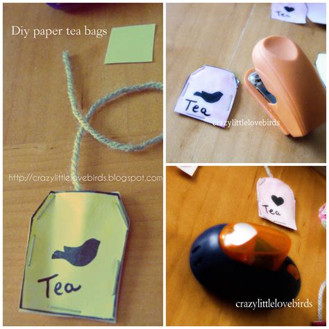 Tea party-Diy paper tea bags