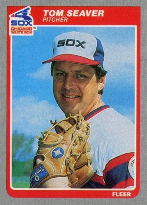 1985 Fleer Tom Seaver #526 Baseball - VCP Price Guide