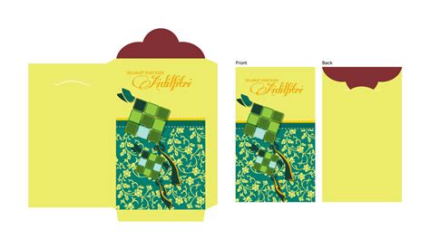 Hari Raya Green Packet Design on Behance