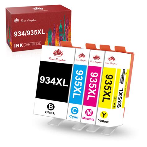 4 Pack 934XL 935XL Ink Cartridges for HP Officejet Pro 6230 6830 6835 6812 6815 | eBay