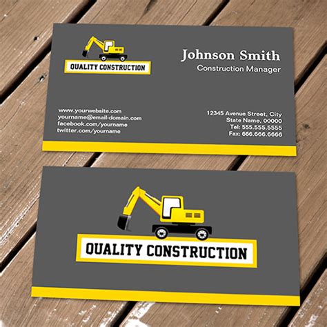 Construction Site: Construction Site Yellow Card