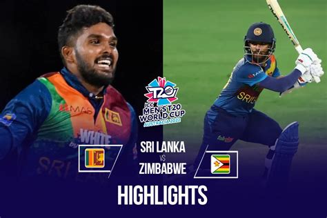 SL vs ZIM Highlights : Kusal Mendis, Hasaranga stars as SriLanka beat ...